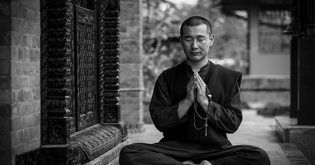 Homem Meditando